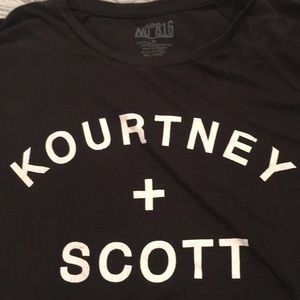 Kourtney + Scott T-Shirt